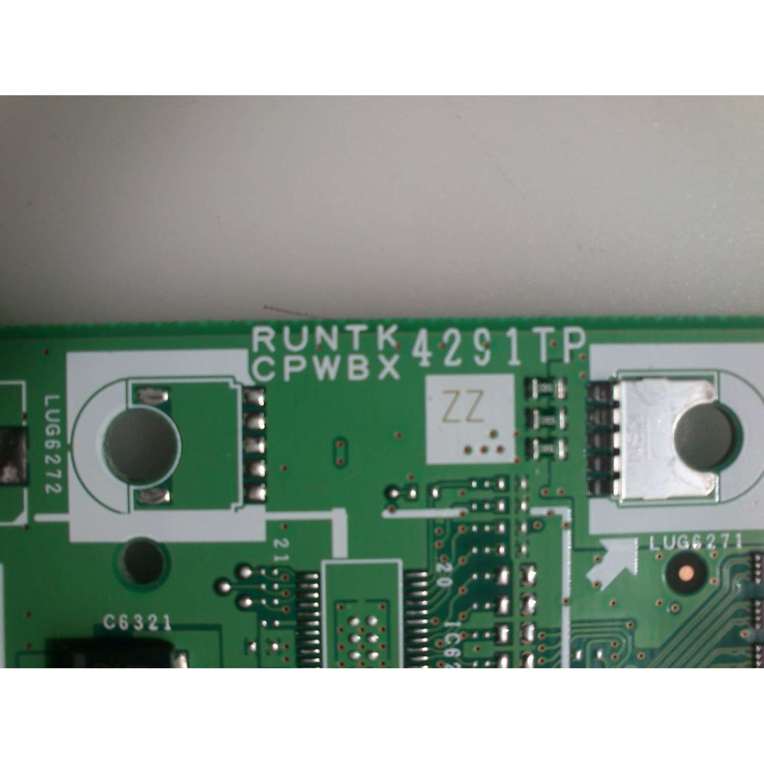 T-CON / SHARP CPWBX4291TPZZ MODELO LC-52D85UN - Imagen 2